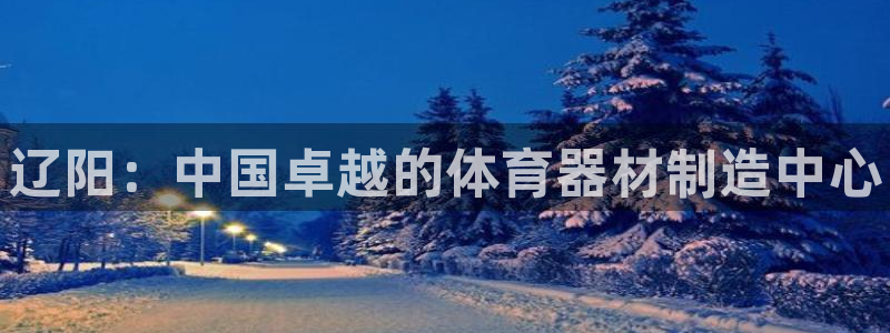 耀世娱乐平台官网登录不了:辽阳:中国卓越的体育器材制造中心